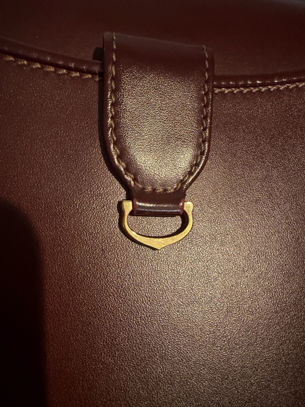 Cartier Women's Crossbody Bag in Burgundy - Picture 5 of 8